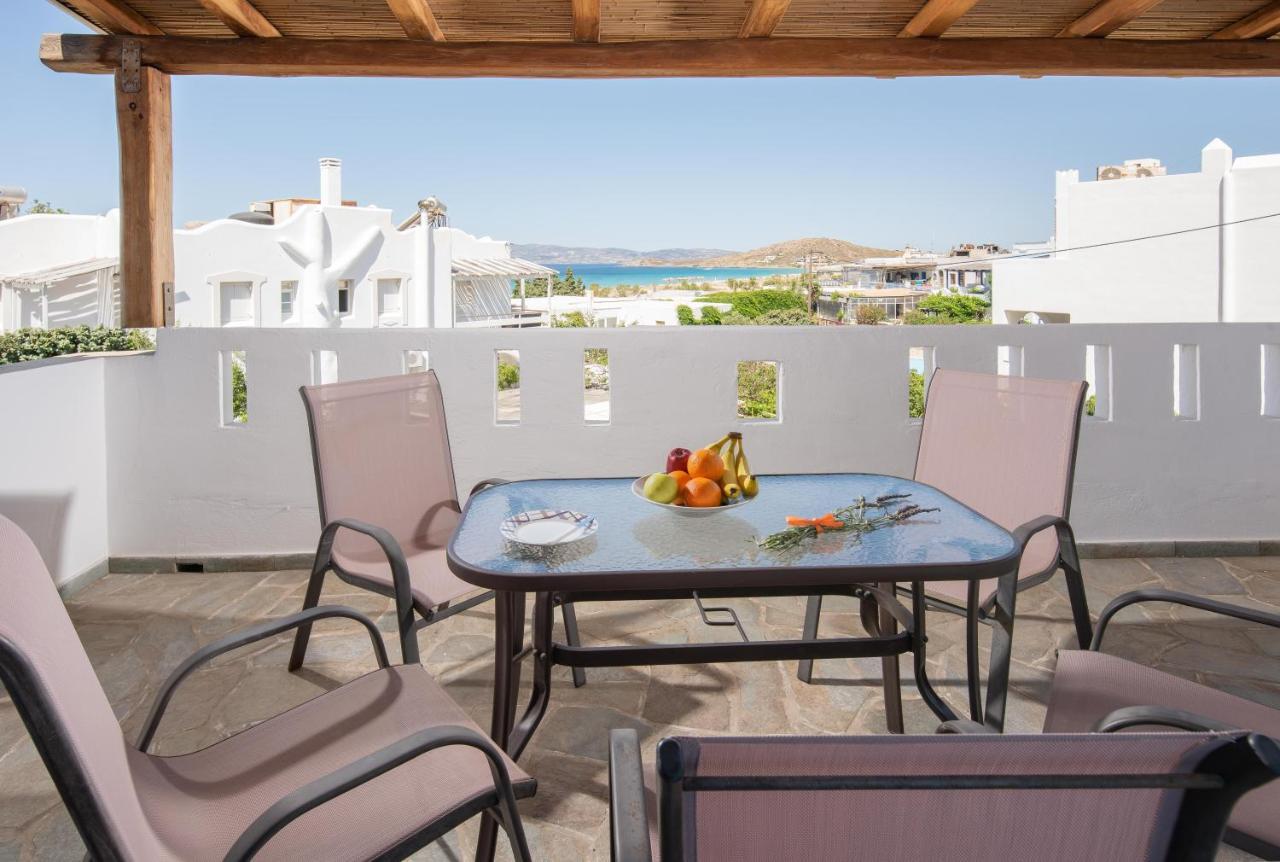 Aqua Naxos Apartments & Suites อาโยส โพรโกปิออส ภายนอก รูปภาพ