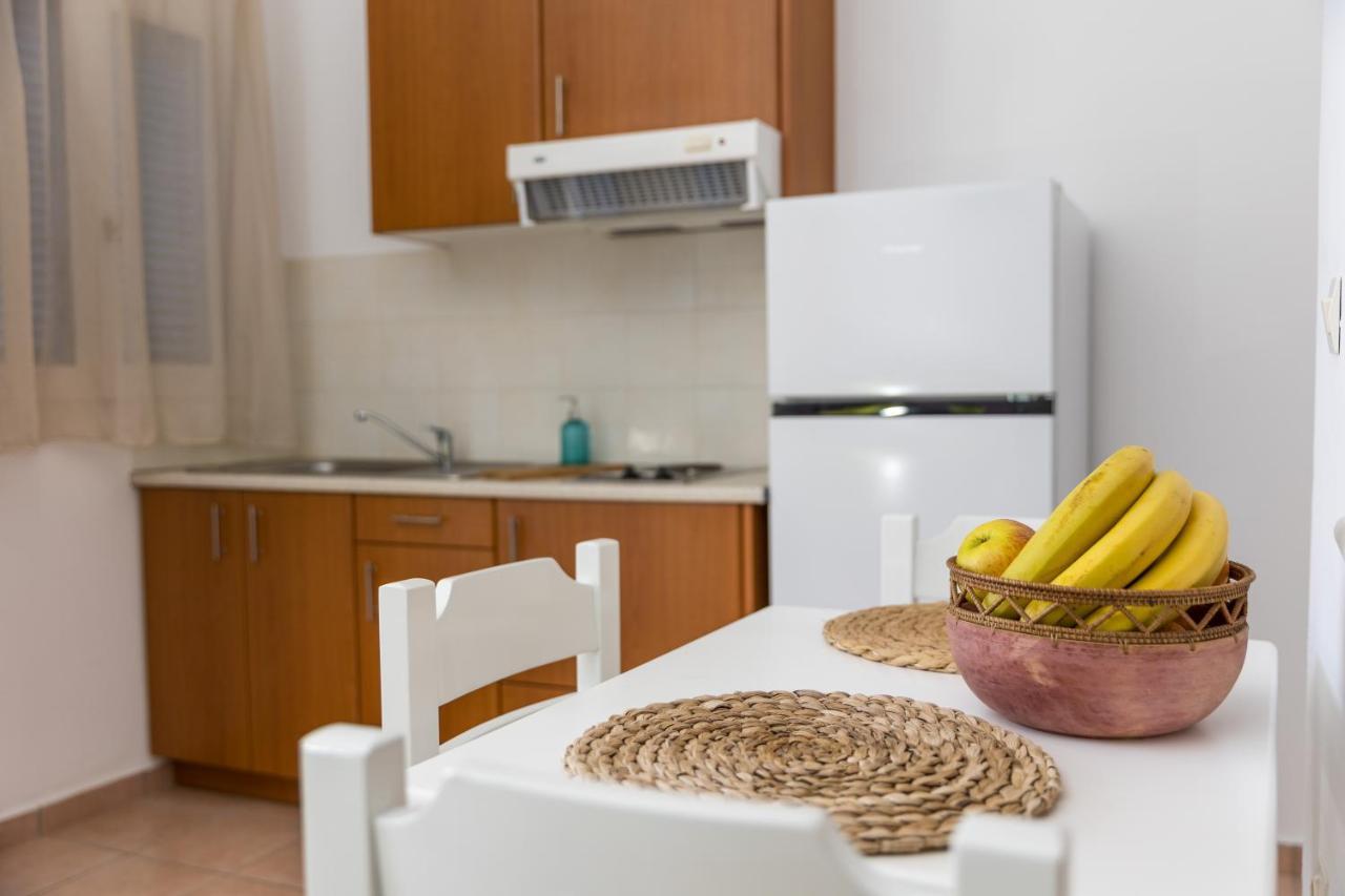 Aqua Naxos Apartments & Suites อาโยส โพรโกปิออส ภายนอก รูปภาพ