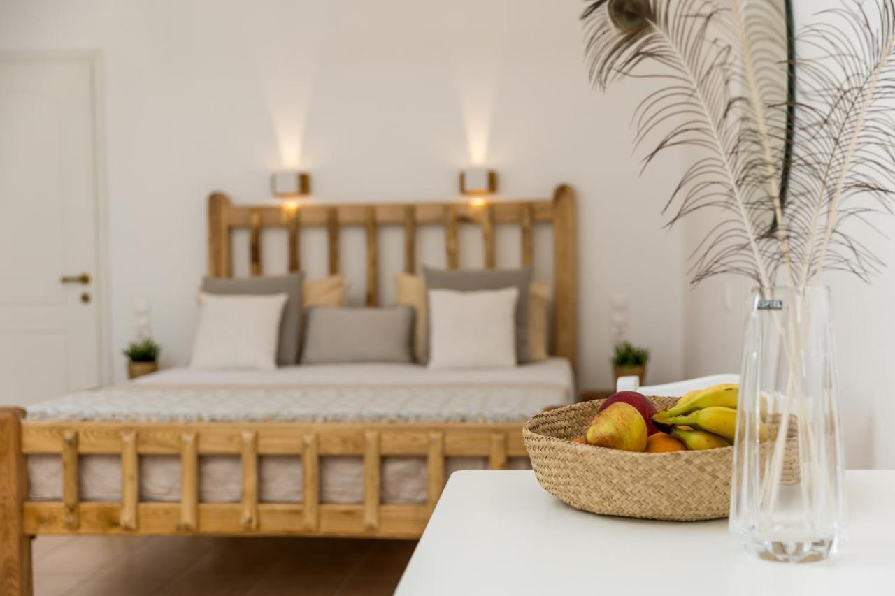 Aqua Naxos Apartments & Suites อาโยส โพรโกปิออส ภายนอก รูปภาพ