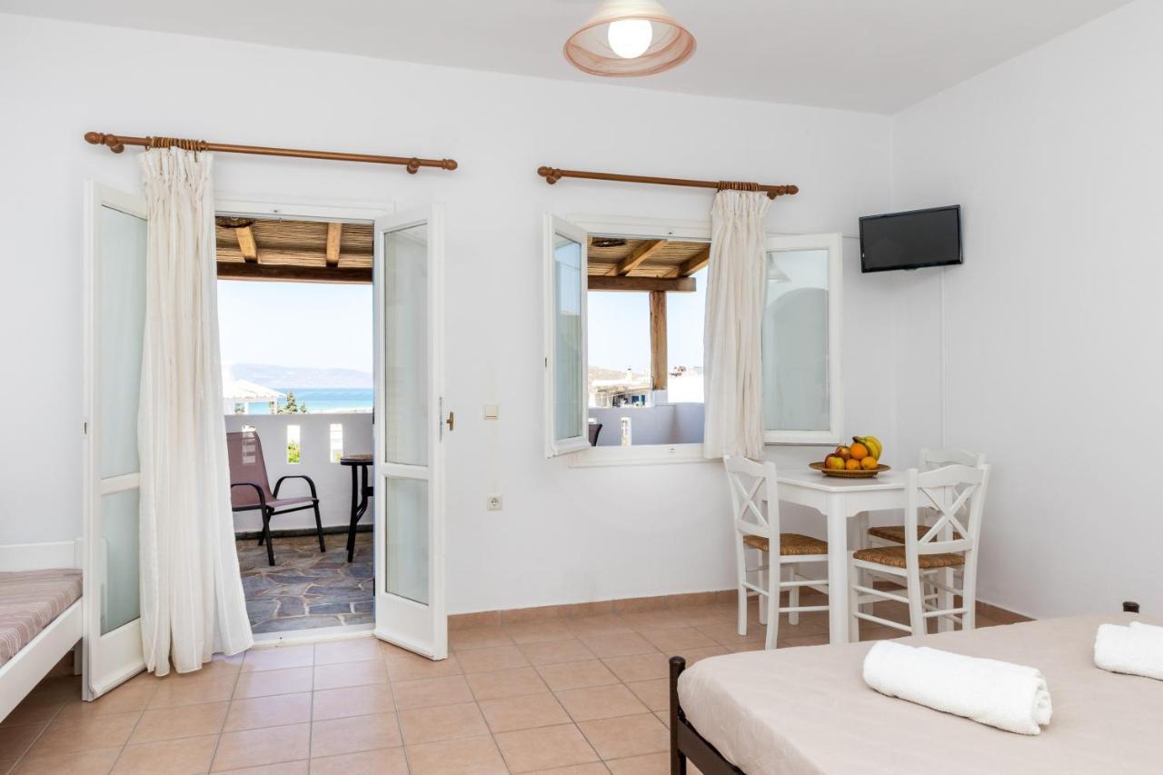 Aqua Naxos Apartments & Suites อาโยส โพรโกปิออส ภายนอก รูปภาพ