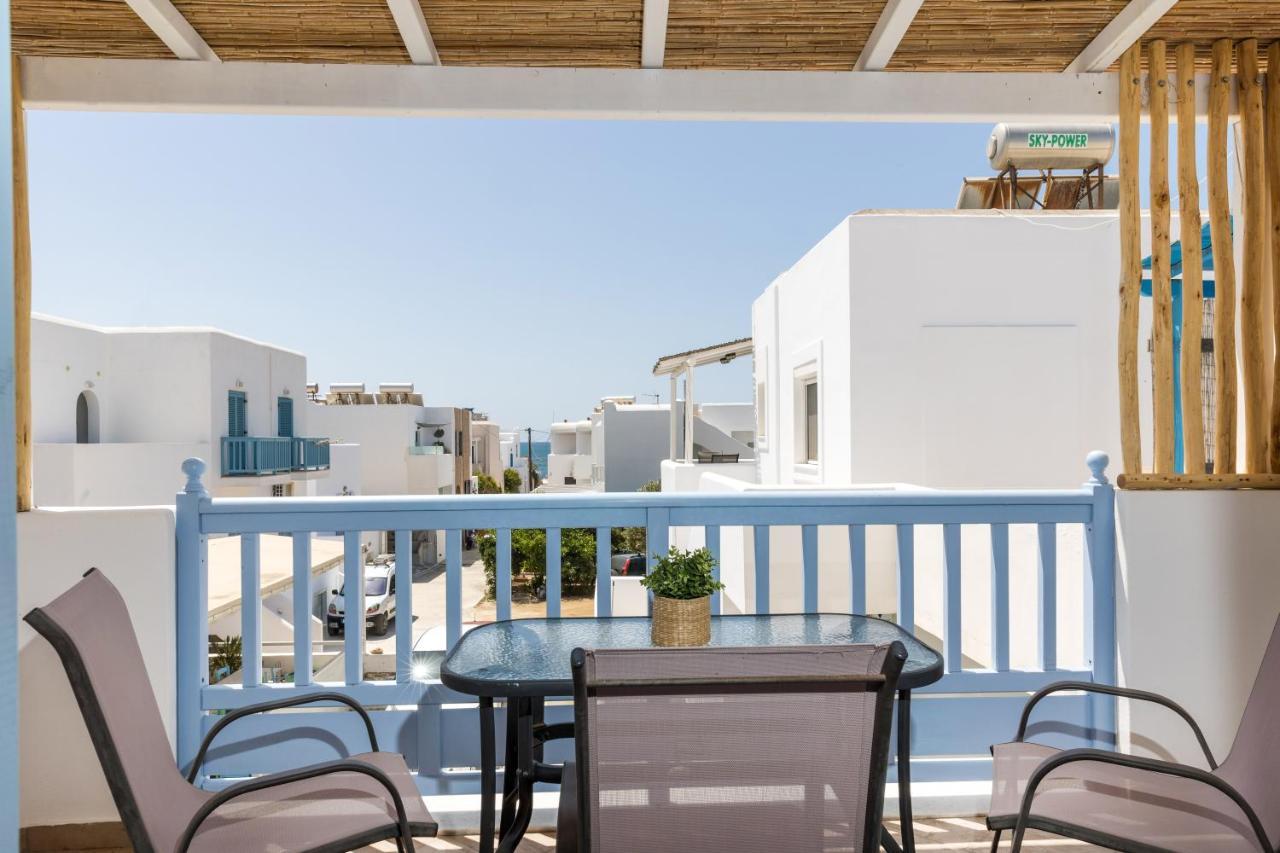 Aqua Naxos Apartments & Suites อาโยส โพรโกปิออส ภายนอก รูปภาพ